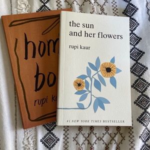 Rupi Kaur Poem Books. The sun and her flowers/home body